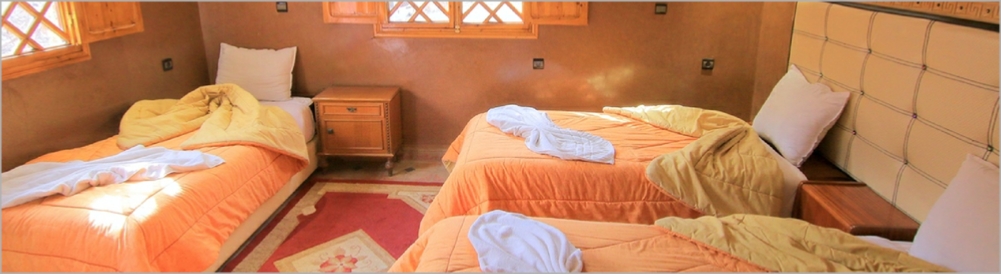 Accommodation in Atlas Mountains